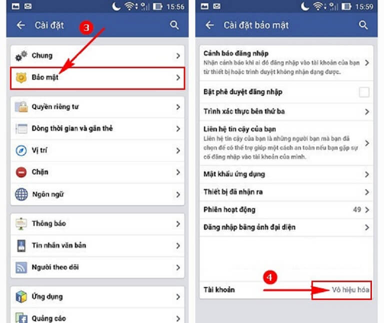 Hướng dẫn cách xóa tài khoản facebook trên iphone dễ dàng