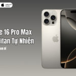 iPhone 16 Pro Max màu Titan Tự Nhiên